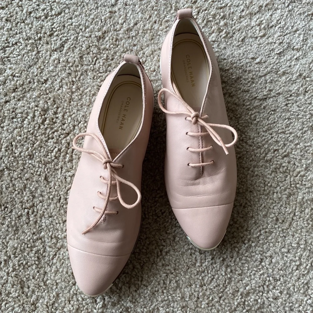 Cole Haan Womens Grand Ambition Lace Up Flats - Picture 9 of 15